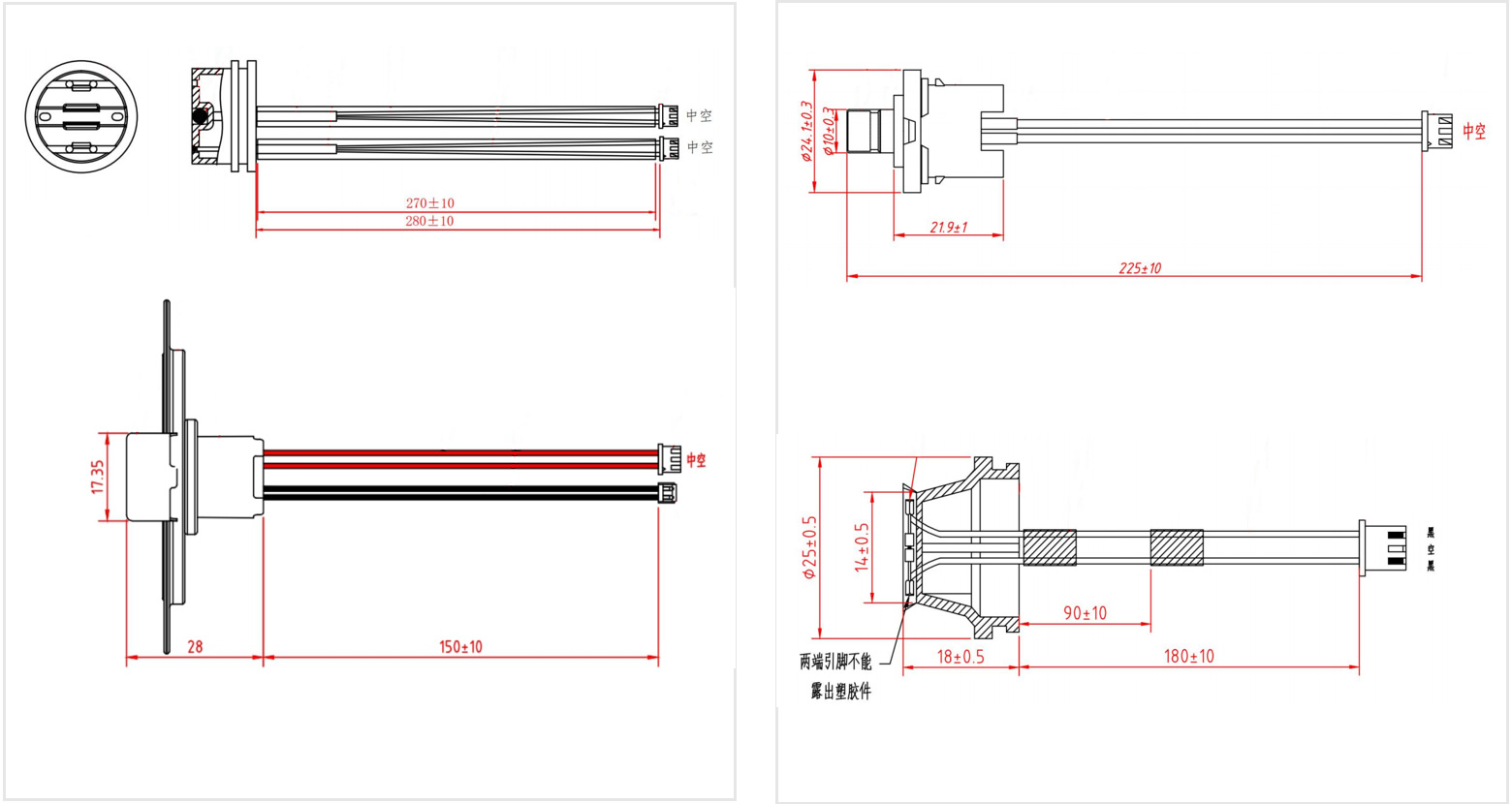 Temp. Sensor for Induction cooker