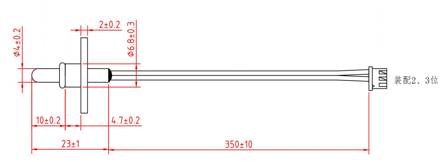 Temp. Sensor for Dishwasher