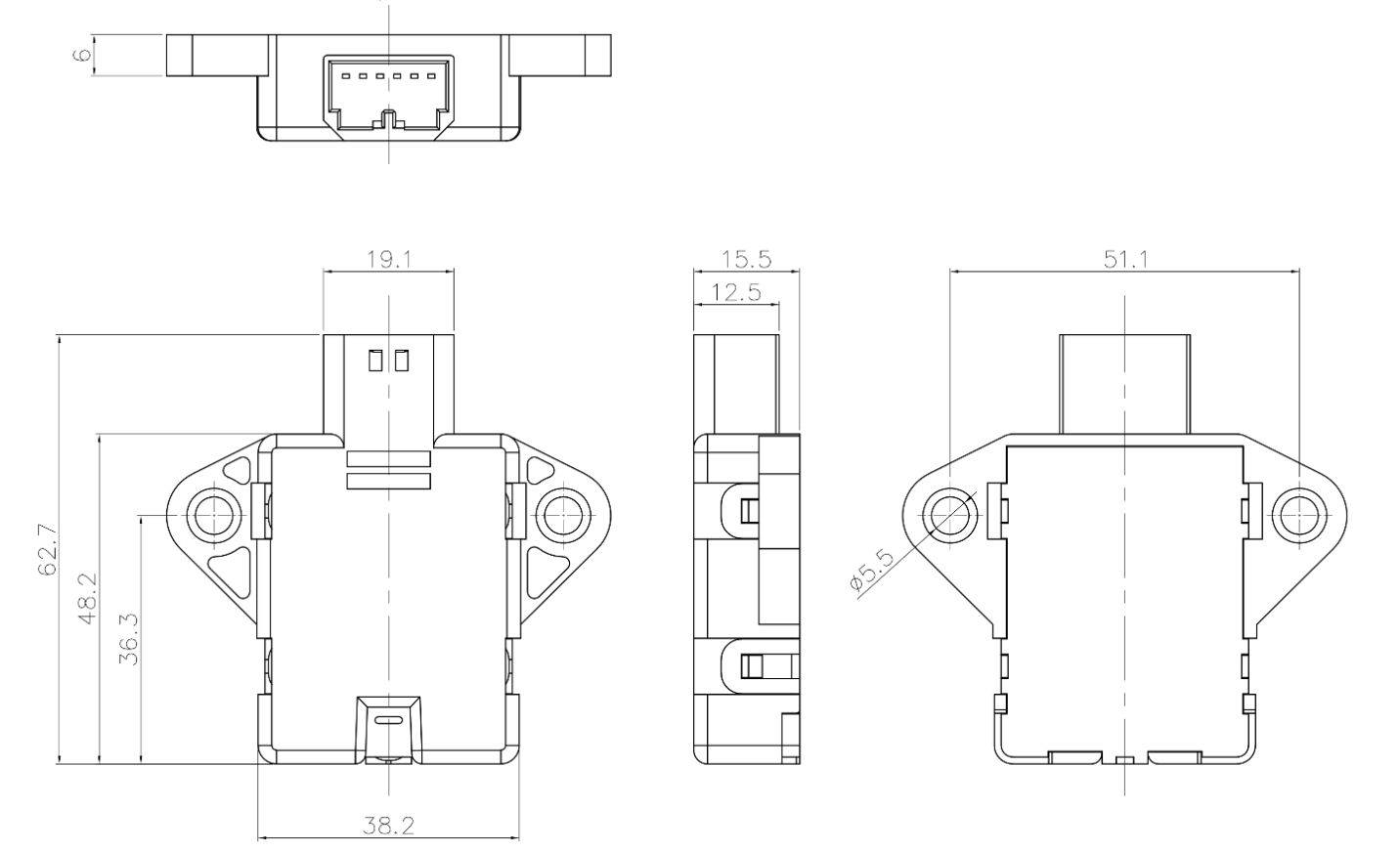 BPS-SPU Pressure Sensor for Battery Packs