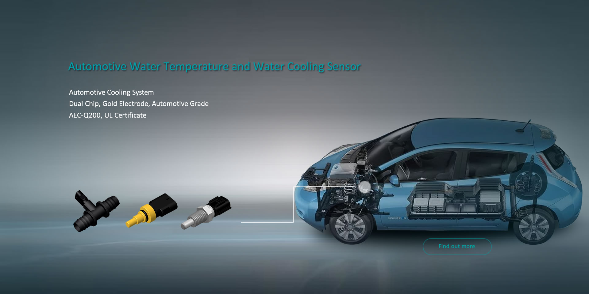 Automotive Water Temperature and Water Cooling sensor