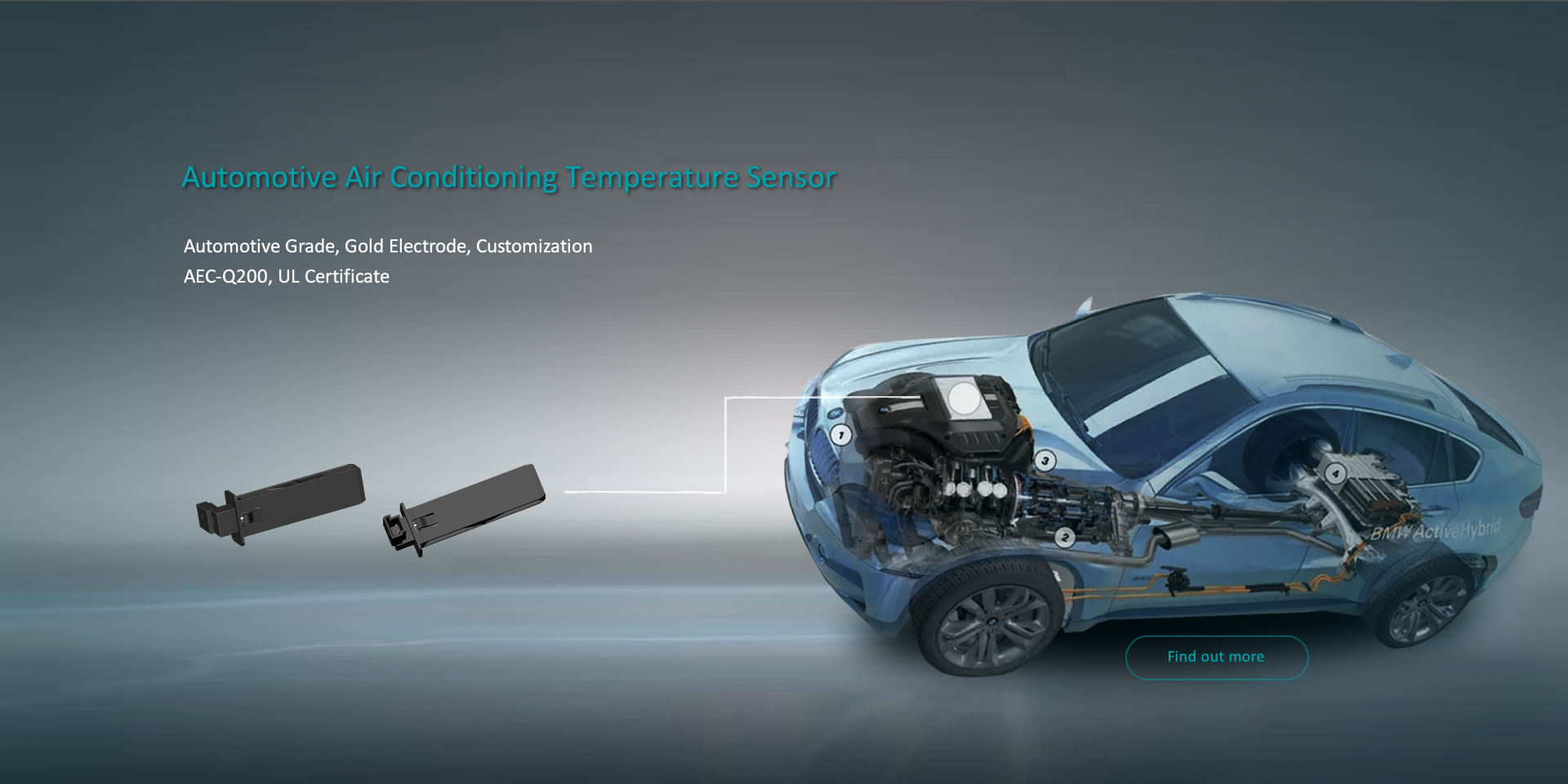 Automotive Air Conditioning Temperature sensor